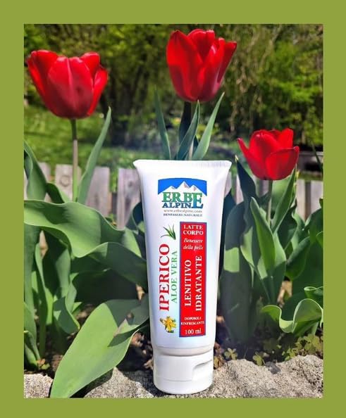 Latte corpo iperico idratante lenitivo