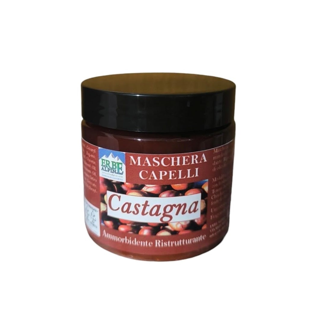 Maschera Capelli Castagna