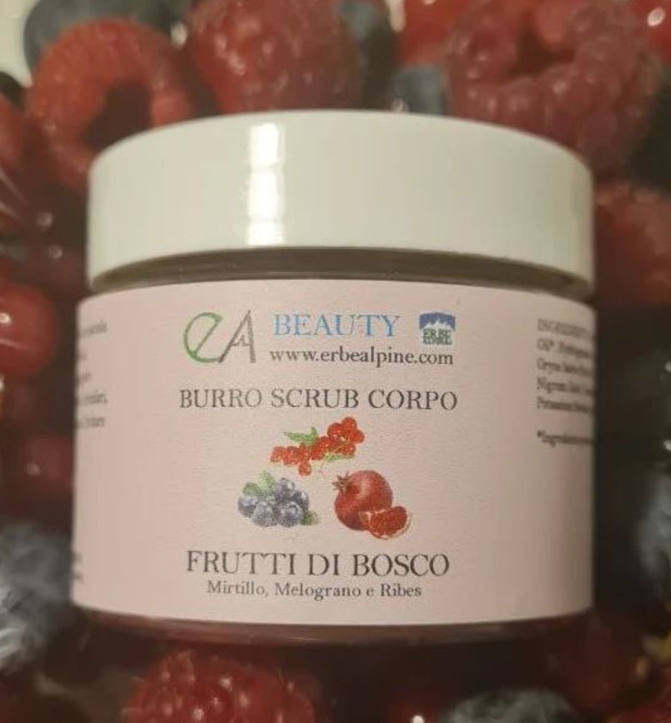 Burro Scrub Frutti di Bosco 220ml